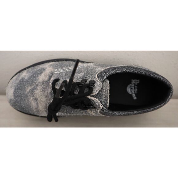 Dr Martens 8053 Men's 6 Women's 7 Stonewashed Hairy Suede Casual Oxford Shoe - Picture 9 of 13